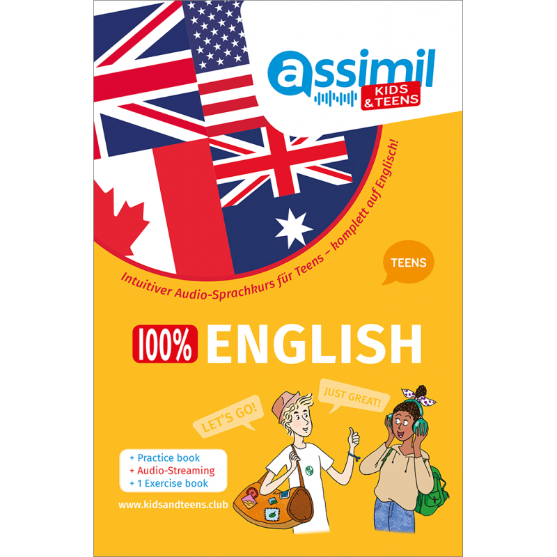 100% ENGLISH +13 Jahre - KIDS & TEENS (Allemand)
