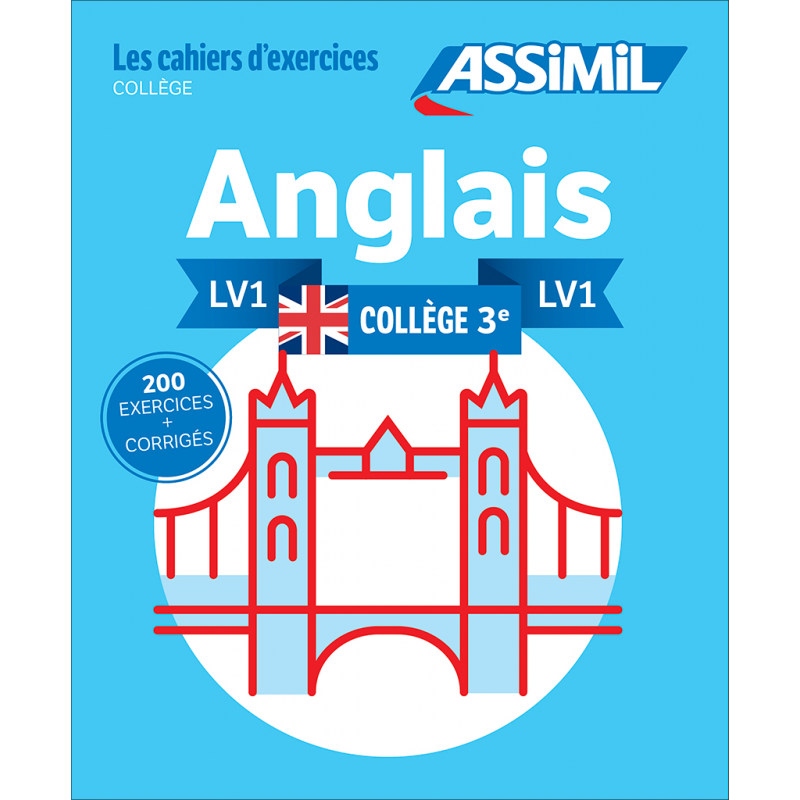 French-English Notebook 3rd Year (CAHIER ANGLAIS 3e)