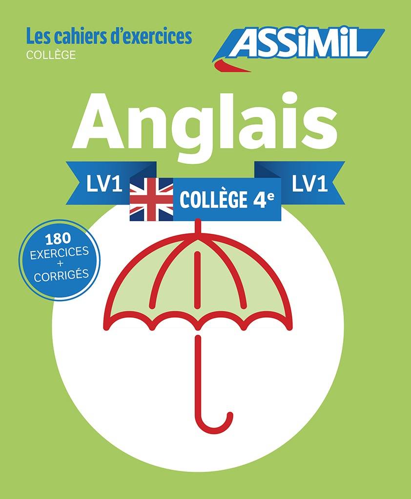 French-English Notebook 4th year (CAHIER ANGLAIS 4e)